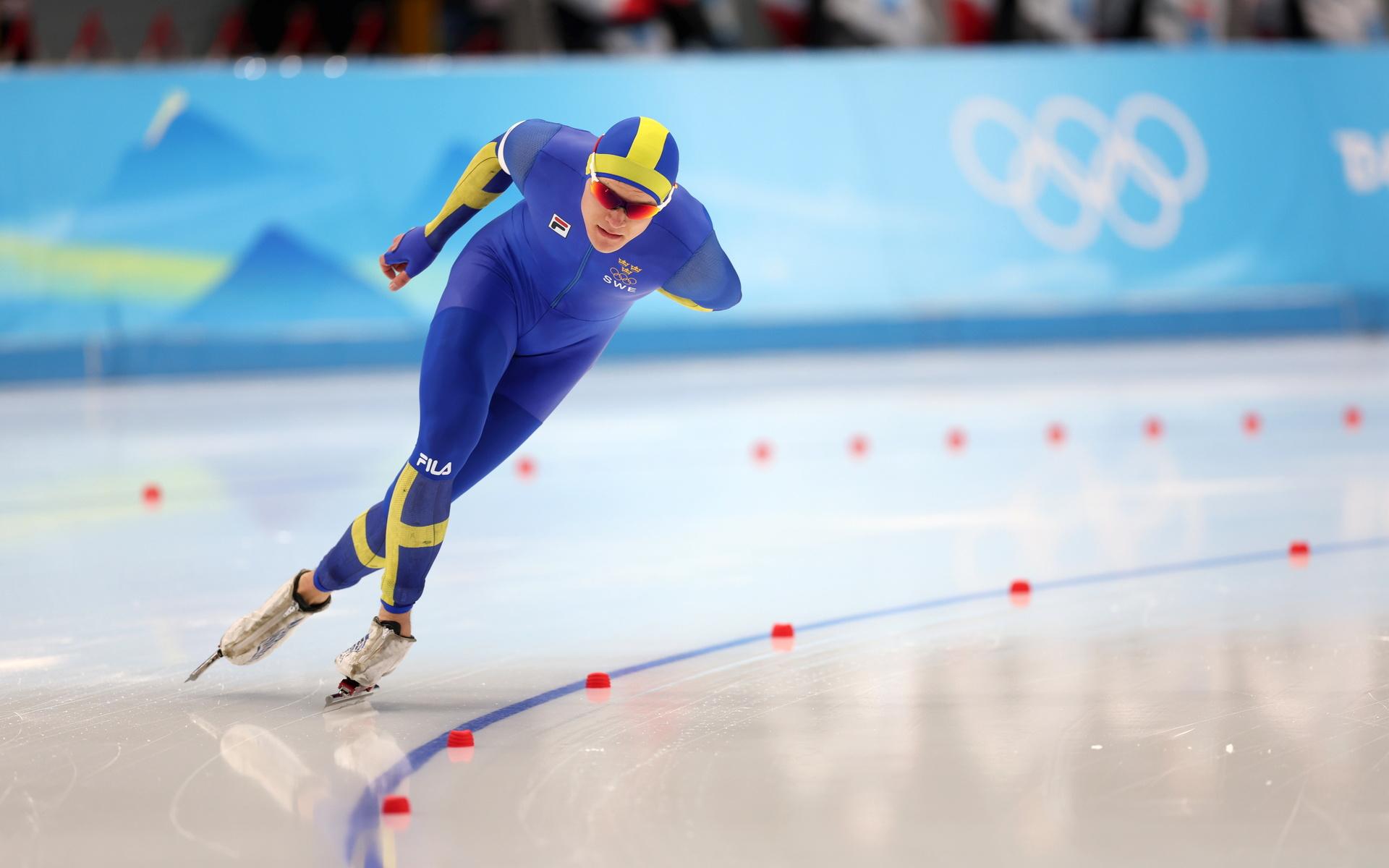 Nils van der Poel tog OS-guld på 5000 meter. 