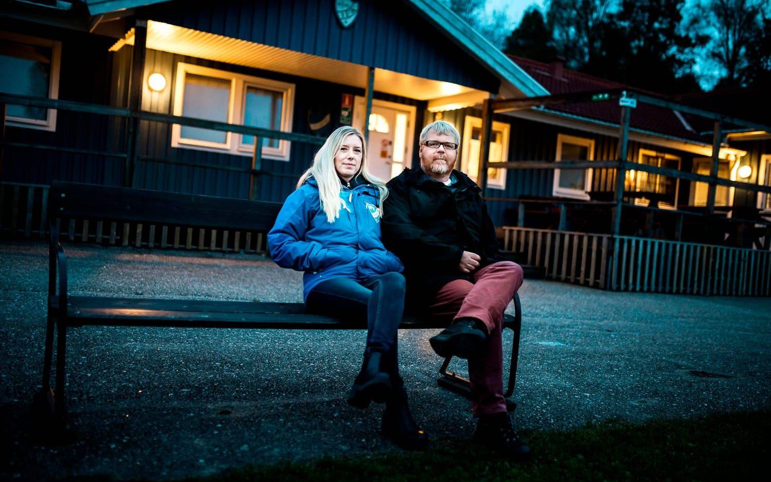 För Patricia Daoud och Jonas Eklund från IFK Trollhättan kommer mycket känslor tillbaka nu när årsdagen är här. Bild: Sebastian LaMotte
