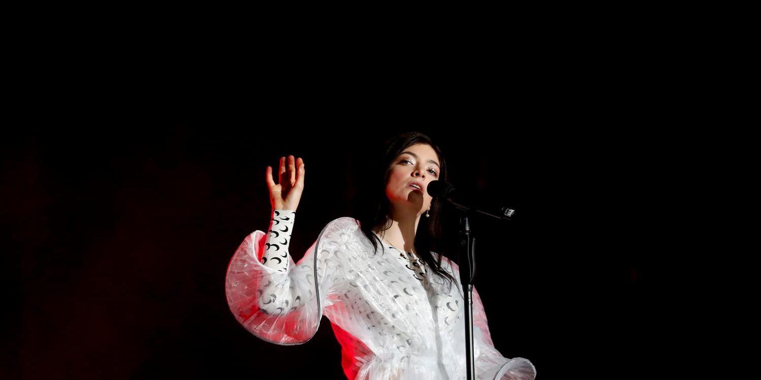 Lorde har hintat om att hennes nästa album är på gång. Arkivbild.