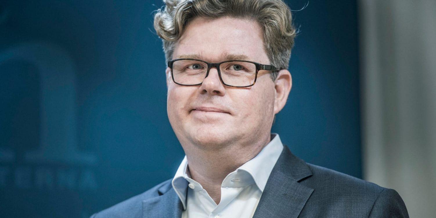 Moderaternas nye partisekreterare Gunnar Strömmer. Arkivbild.
