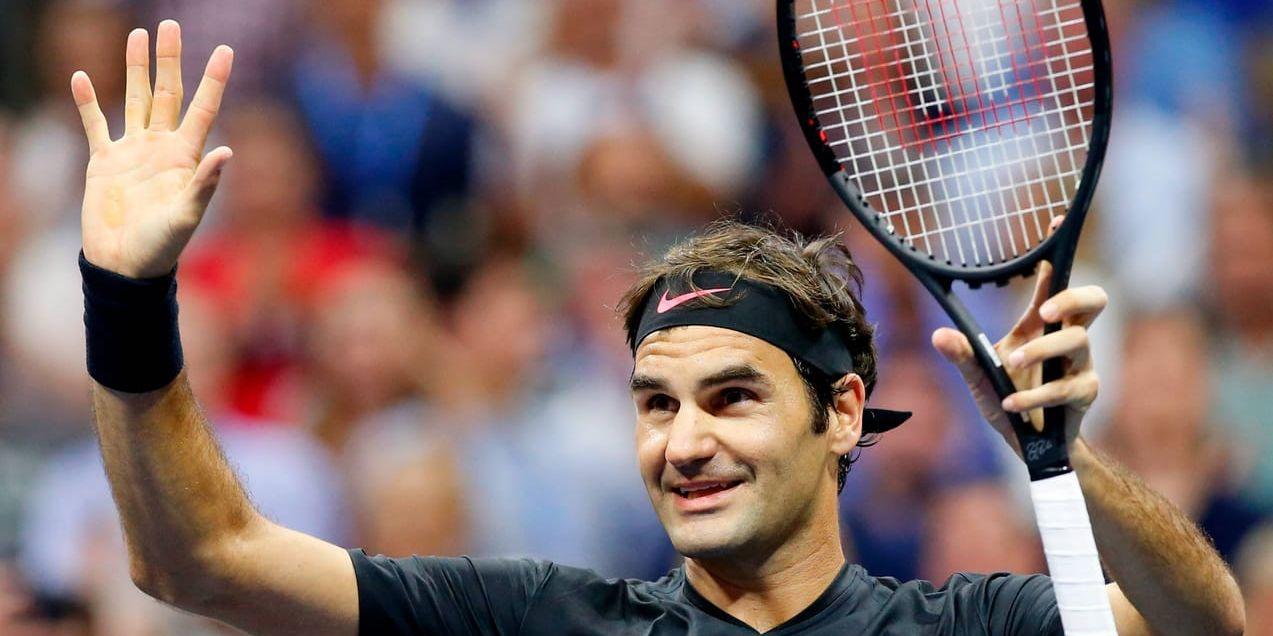 Roger Federer är vidare till kvartsfinal.