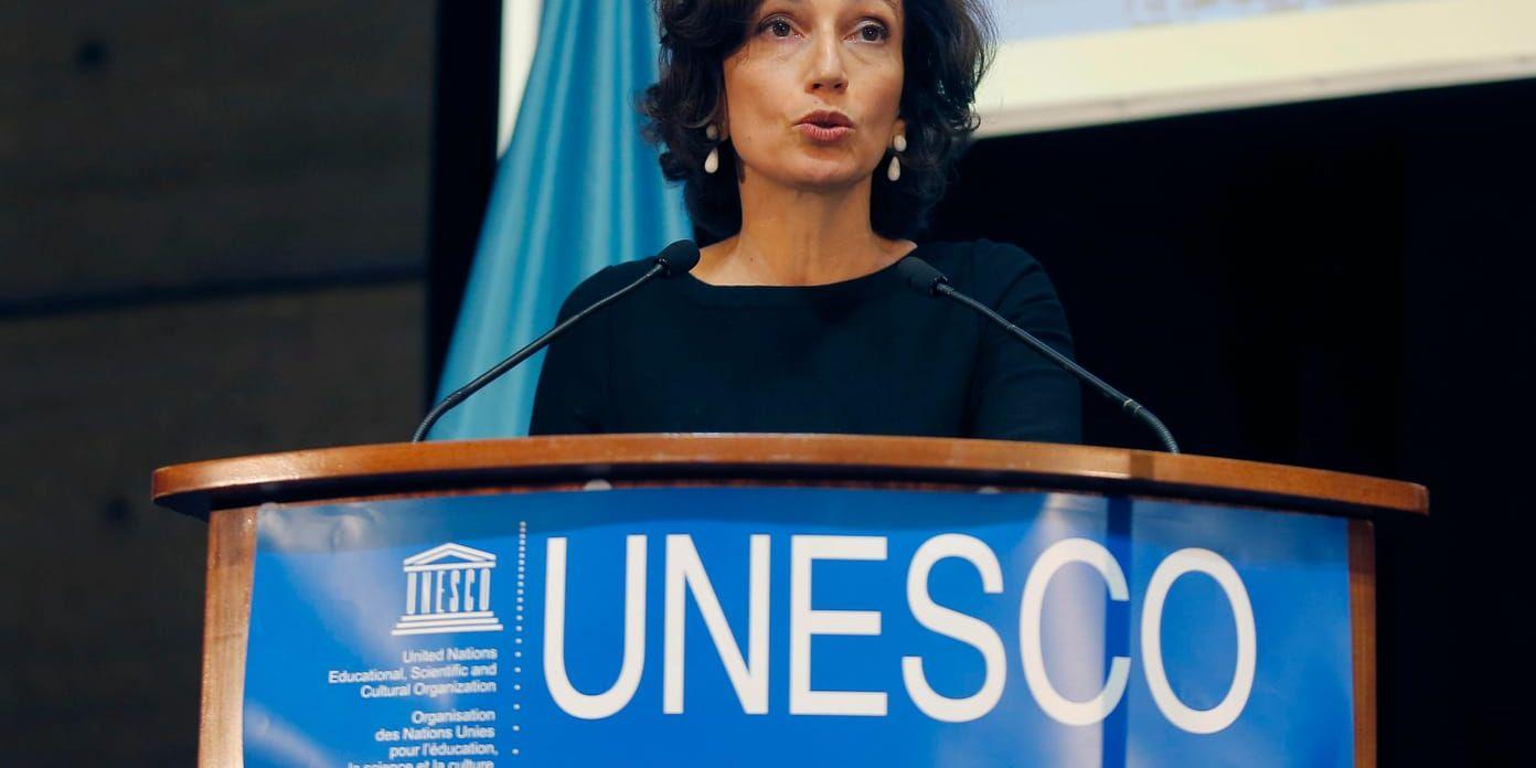 Audrey Azoulay är generaldirektör för FN-organet Unesco. Arkivbild.