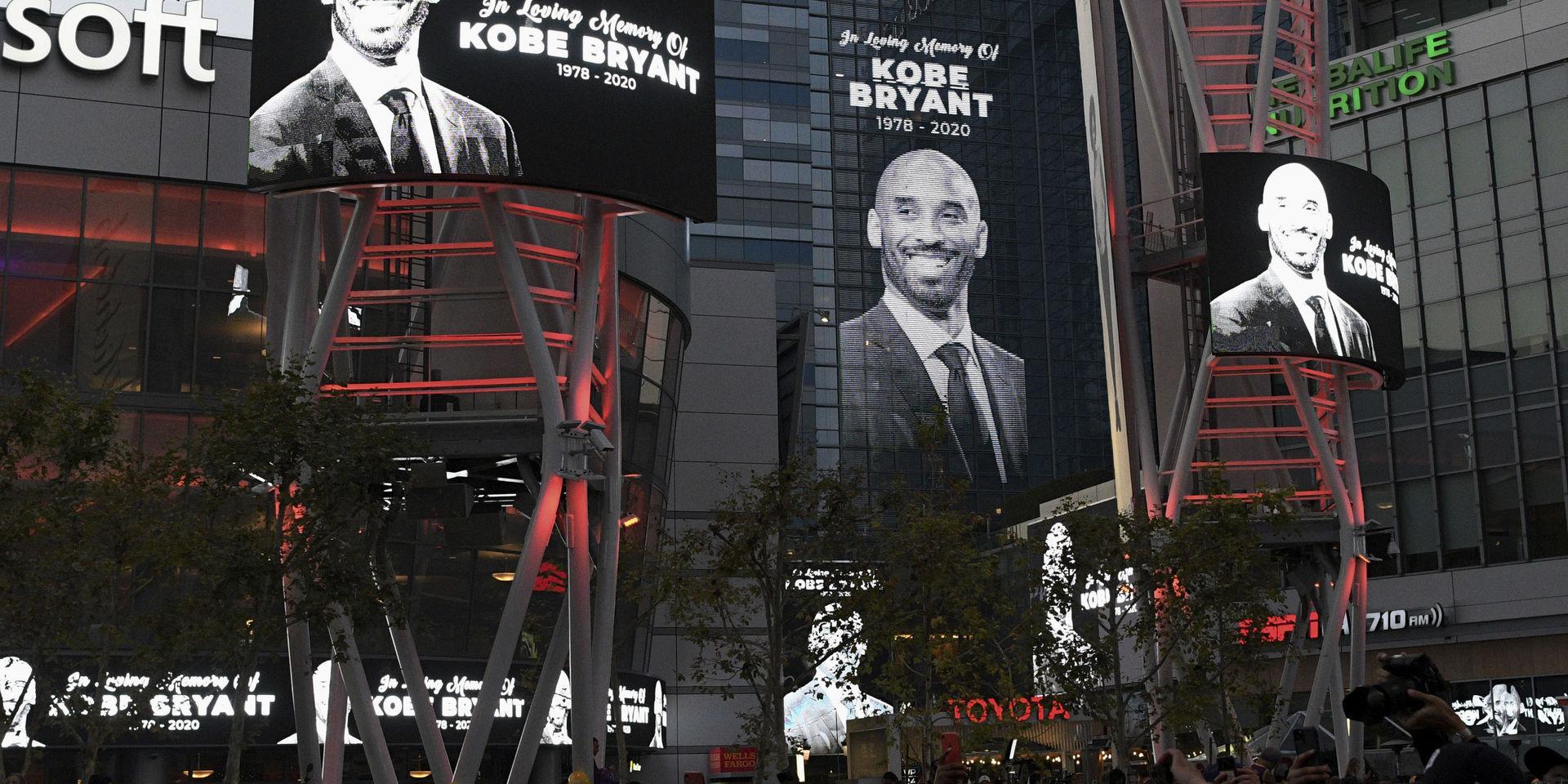 Världen sörjer Kobe Bryant efter helikopterkraschen utanför Los Angeles i söndags. 