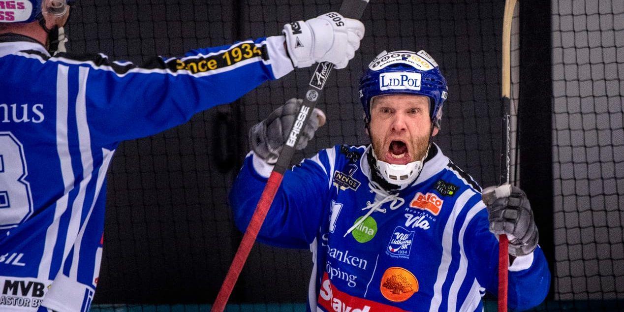 Villa-Lidköpings Johan Esplund är årets spelare. Arkivbild