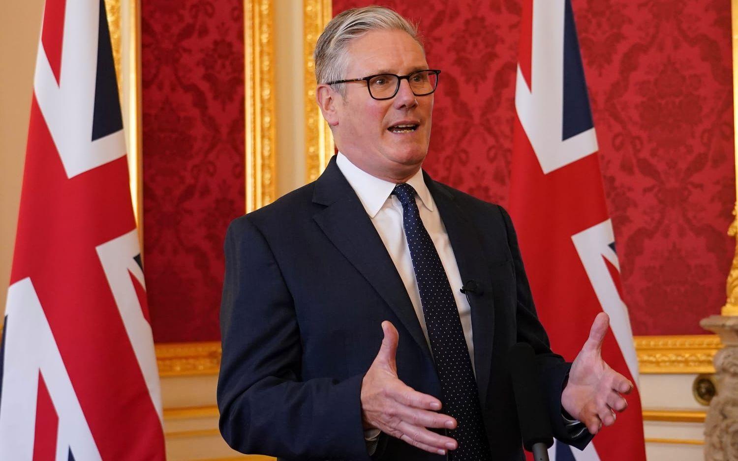 Storbritanniens premiärminister Keir Starmer.