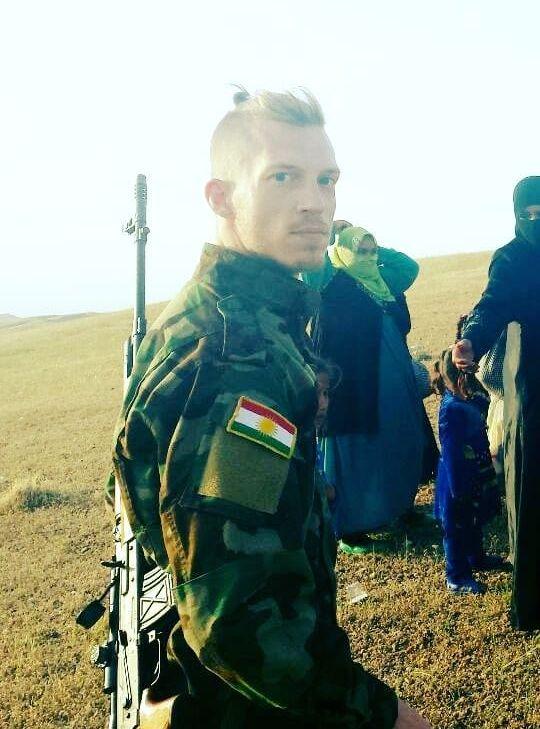 Jesper Söder är en av 500 västerlänningar som slåss för den kurdiska gerillan YPG. Bild: Privat
