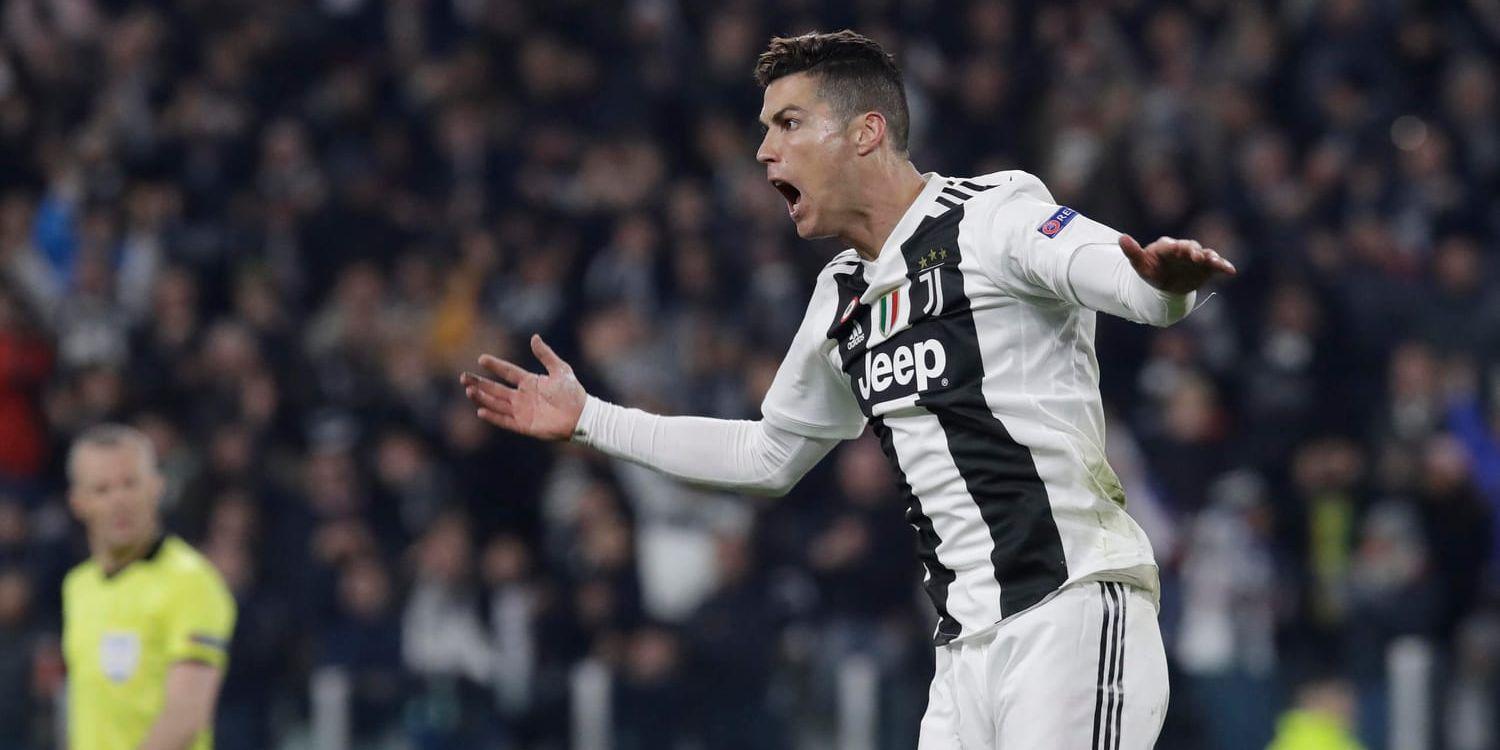 Cristiano Ronaldo blev stor hjälte för Juventus i returen mot Atlético Madrid i Champions League.