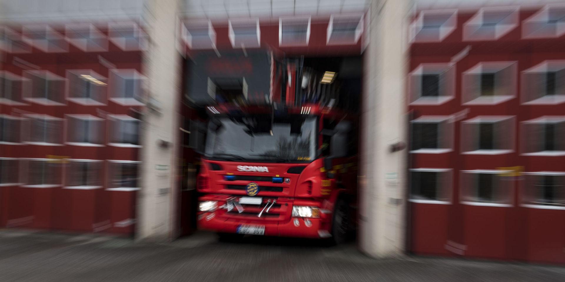 En man är anhållen misstänkt för mordbrand efter fredagens lägenhetsbrand i Kyrkbyn i Göteborg. Arkivbild.