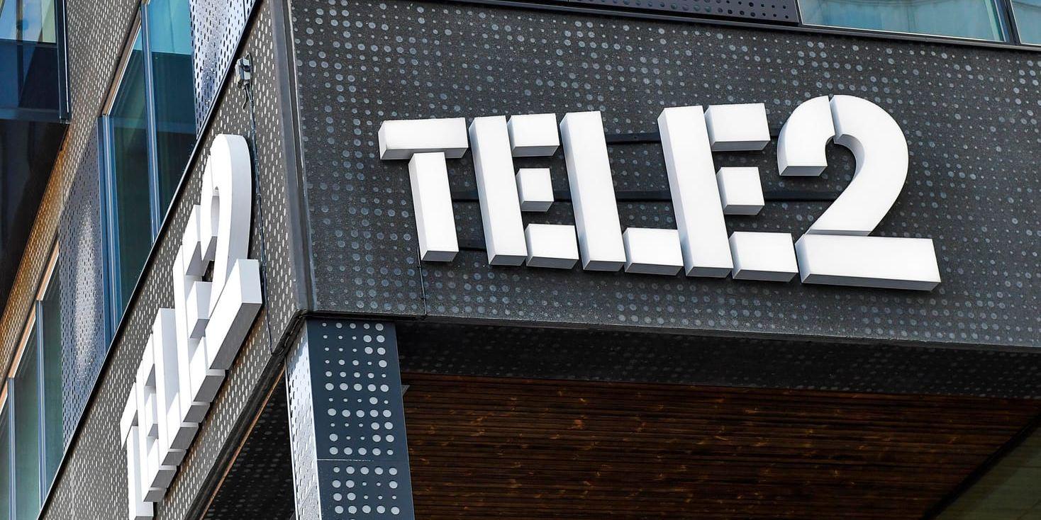 Telekombolaget Tele2 redovisar kvartalsresultat. Arkivbild.