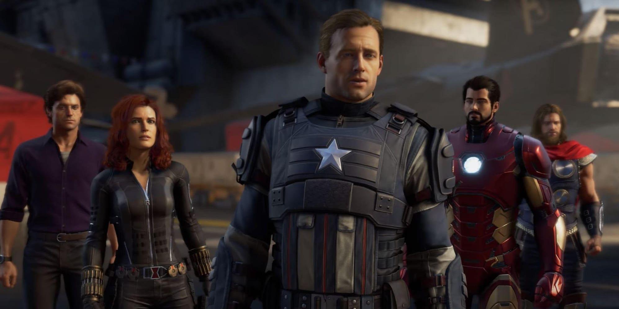 Superhjältarna i Avengers har fått ett nytt utseende i ett kommande actionäventyr. Pressbild.