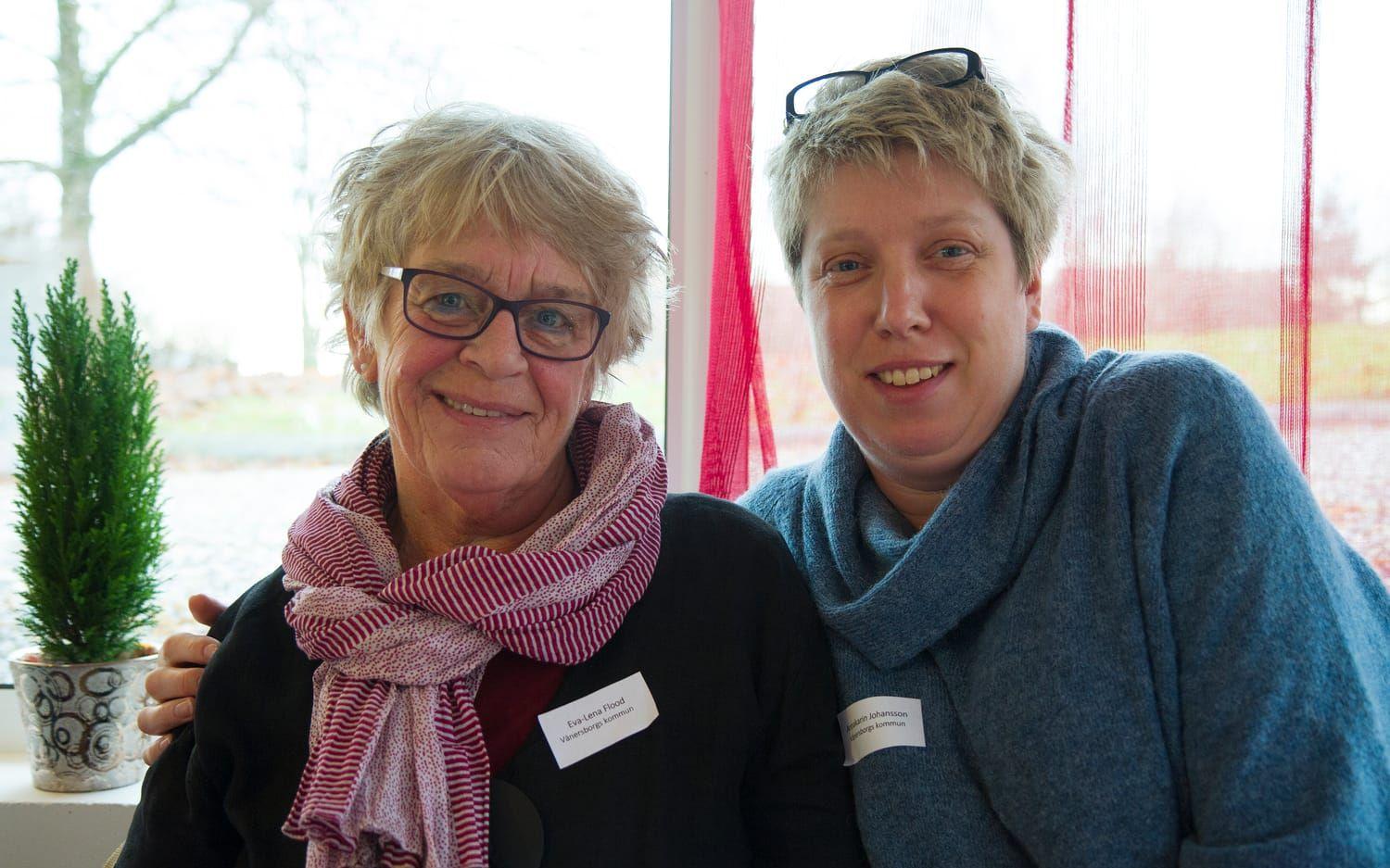 Hemkunskapslärarna Eva-Lena Flood och Anna-Karin Johansson försöker jobba mycket med ”från frö till bord” med sina elever.