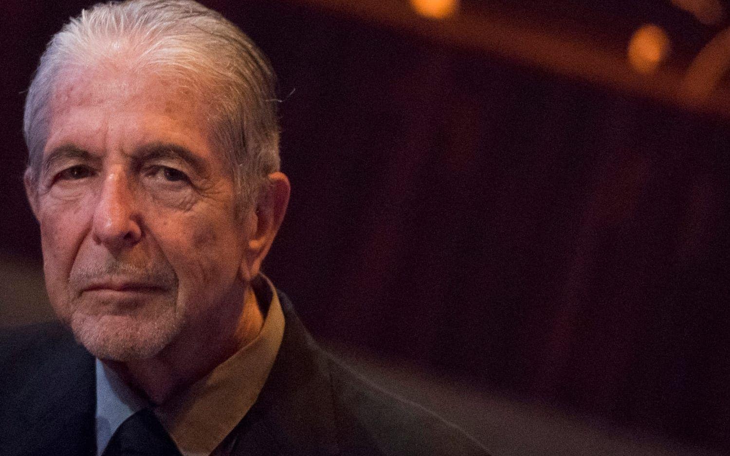 Leonard Cohen avled den 7 november. Han blev 82 år. BILD: Scanpix