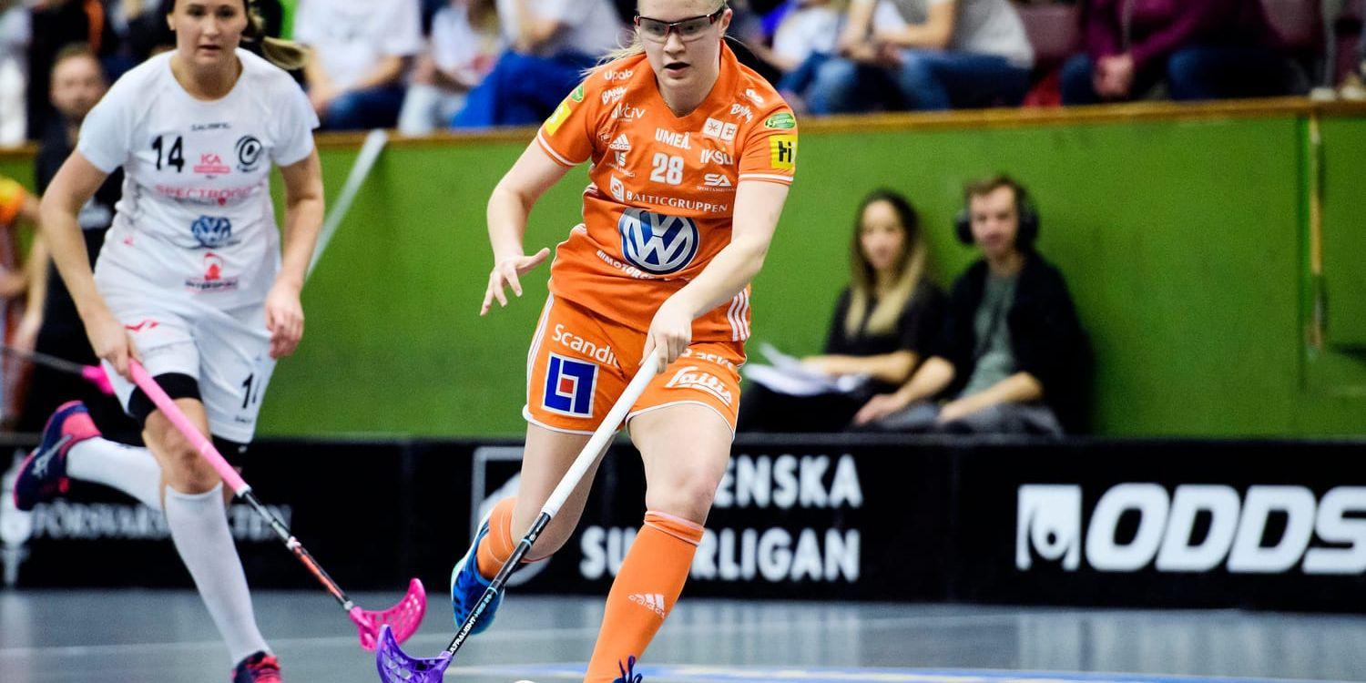 Veera Kauppi var med och ordnade en storseger för Iksu i semifinal fyra.