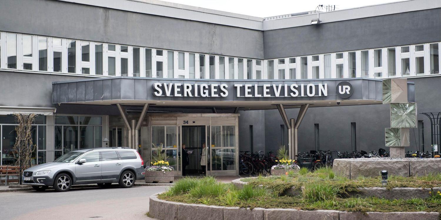 SVT:s programdirektörer presenterar public service-bolagets planer för närmsta framtiden. Arkivbild.
