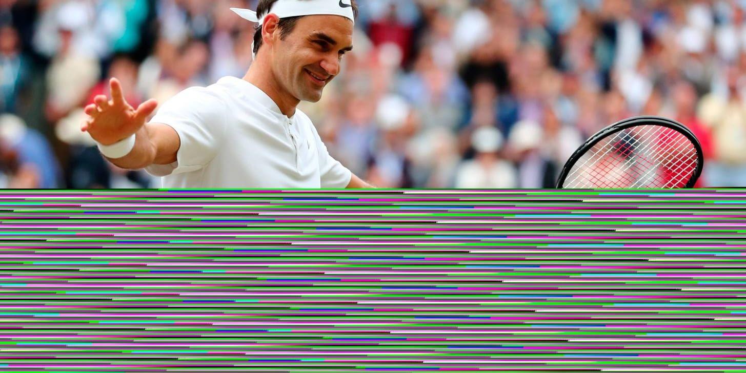 Roger Federer jagar 19:e grand slam-titeln i Wimbledon-finalen på söndag.