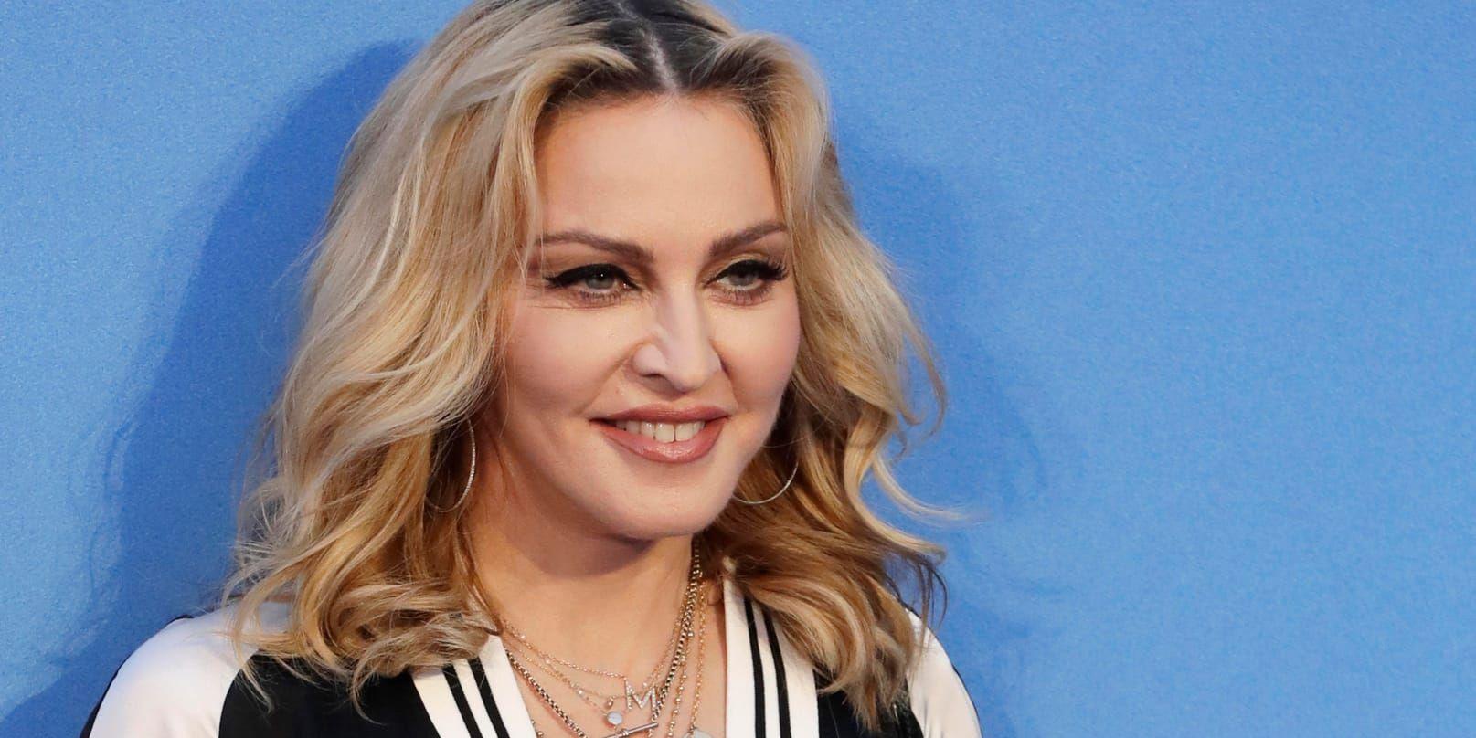 Ska Madonna uppträda i Eurovision Song Contest? Det påstår i alla fall den israeliska dagstidningen Haaretz, som hänvisar till den europeiska radio- och tv-unionen EBU. Arkivbild.
