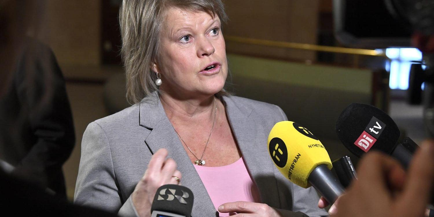 Vänsterpartiets ekonomiske talesperson Ulla Andersson. Arkivbild.
