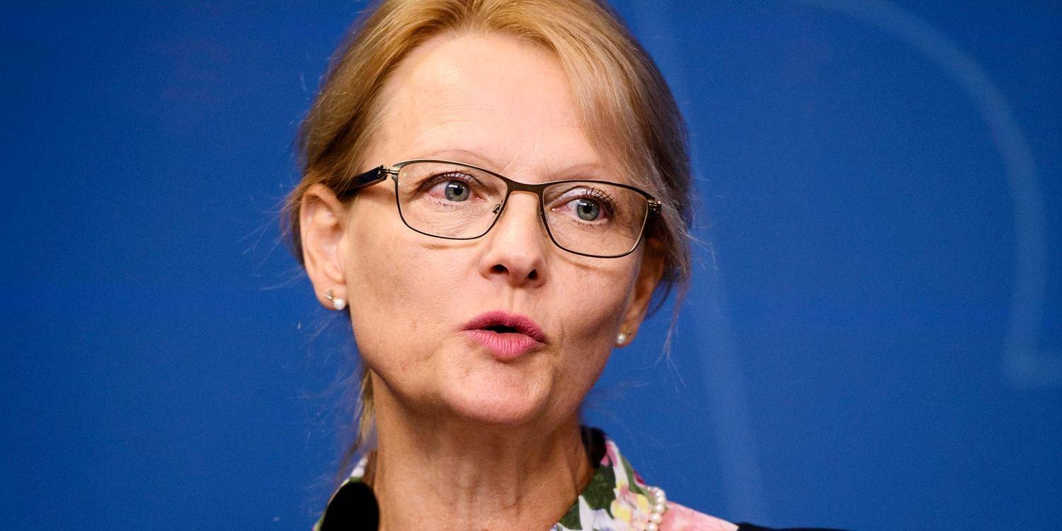 Migrationsminister Heléne Fritzon (S). Arkivbild.