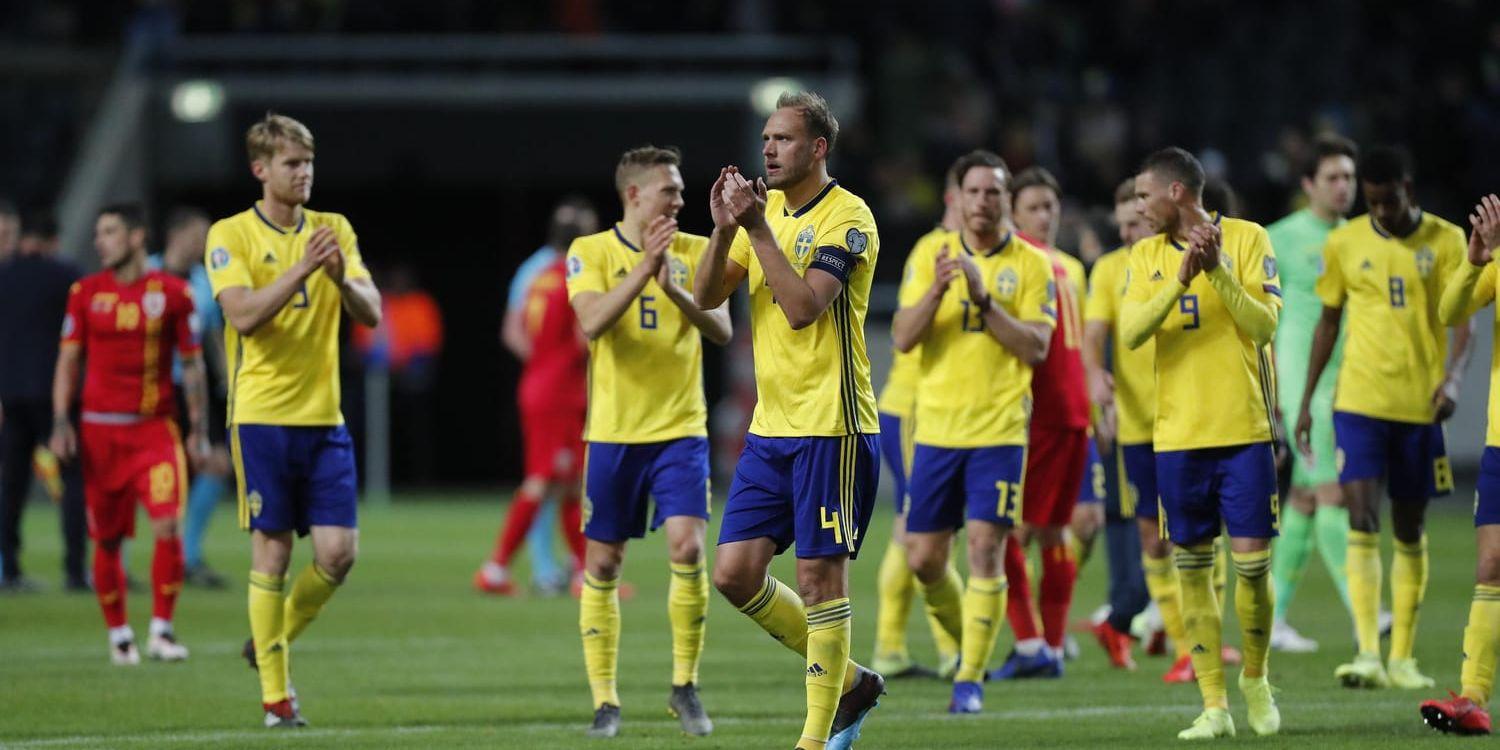 Jobbet gjordes mot Rumänien. Redan på tisdag väntar Norge i Oslo i nästa EM-kvalmatch.