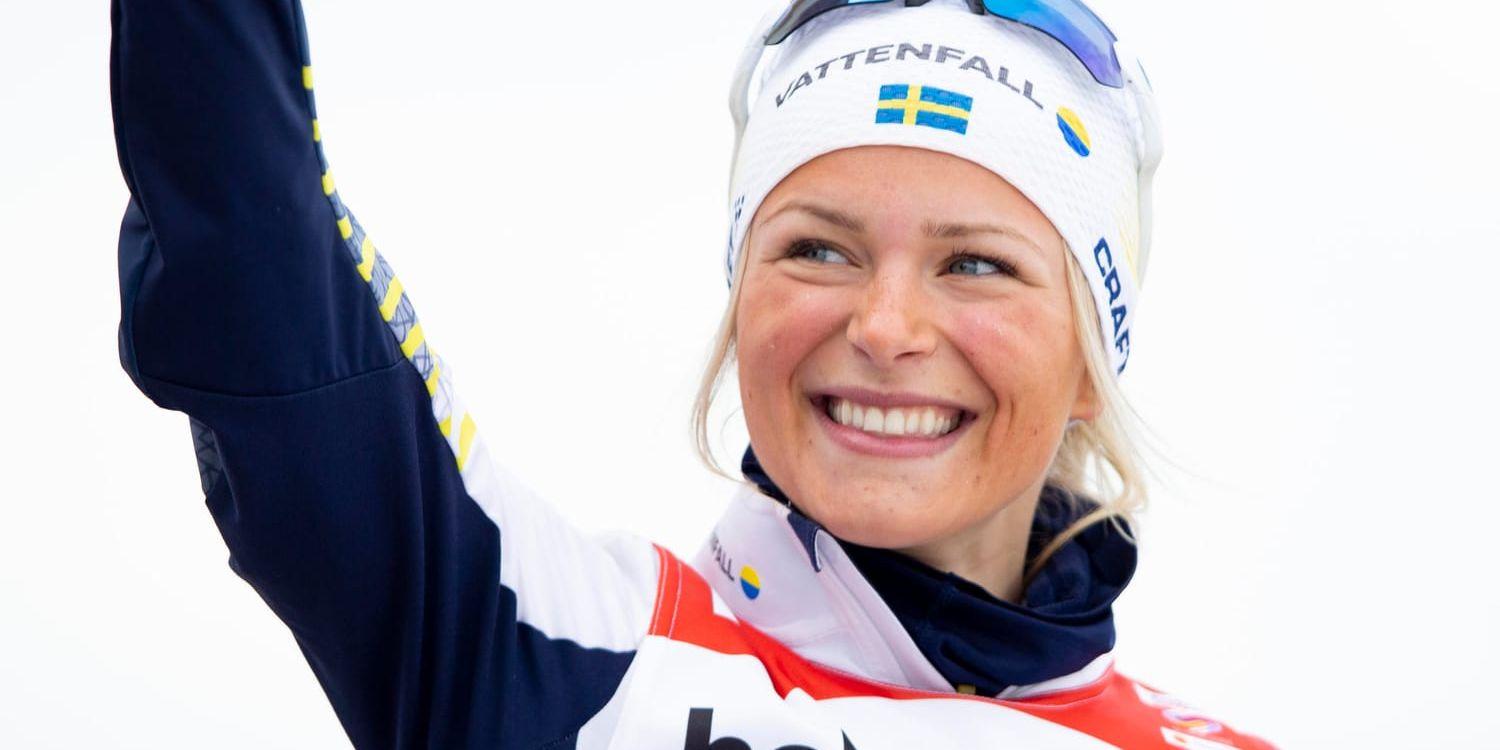 "Det har alltid varit en dröm", säger Frida Karlsson om att köra Tour de Ski nästa säsong. Arkivbild.
