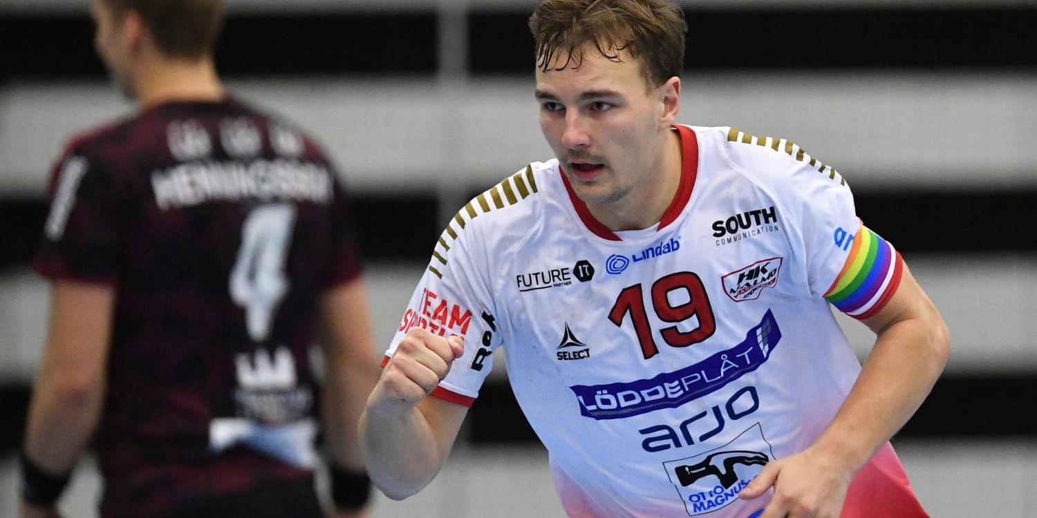 HK Malmös Robert Månsson har fattat beslutet om att lägga av efter säsongen. Arkivbild.
