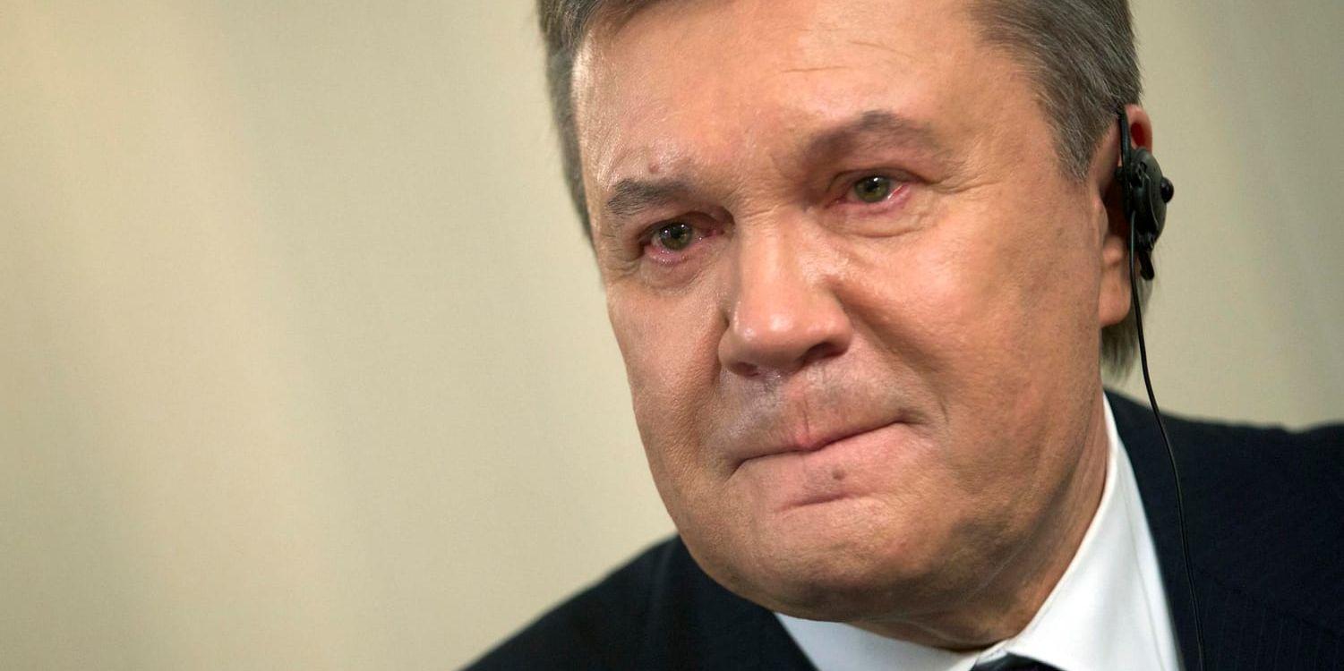 Ukraina dömer expresidenten Viktor Janukovytj till 13 års fängelse. Arkivbild.