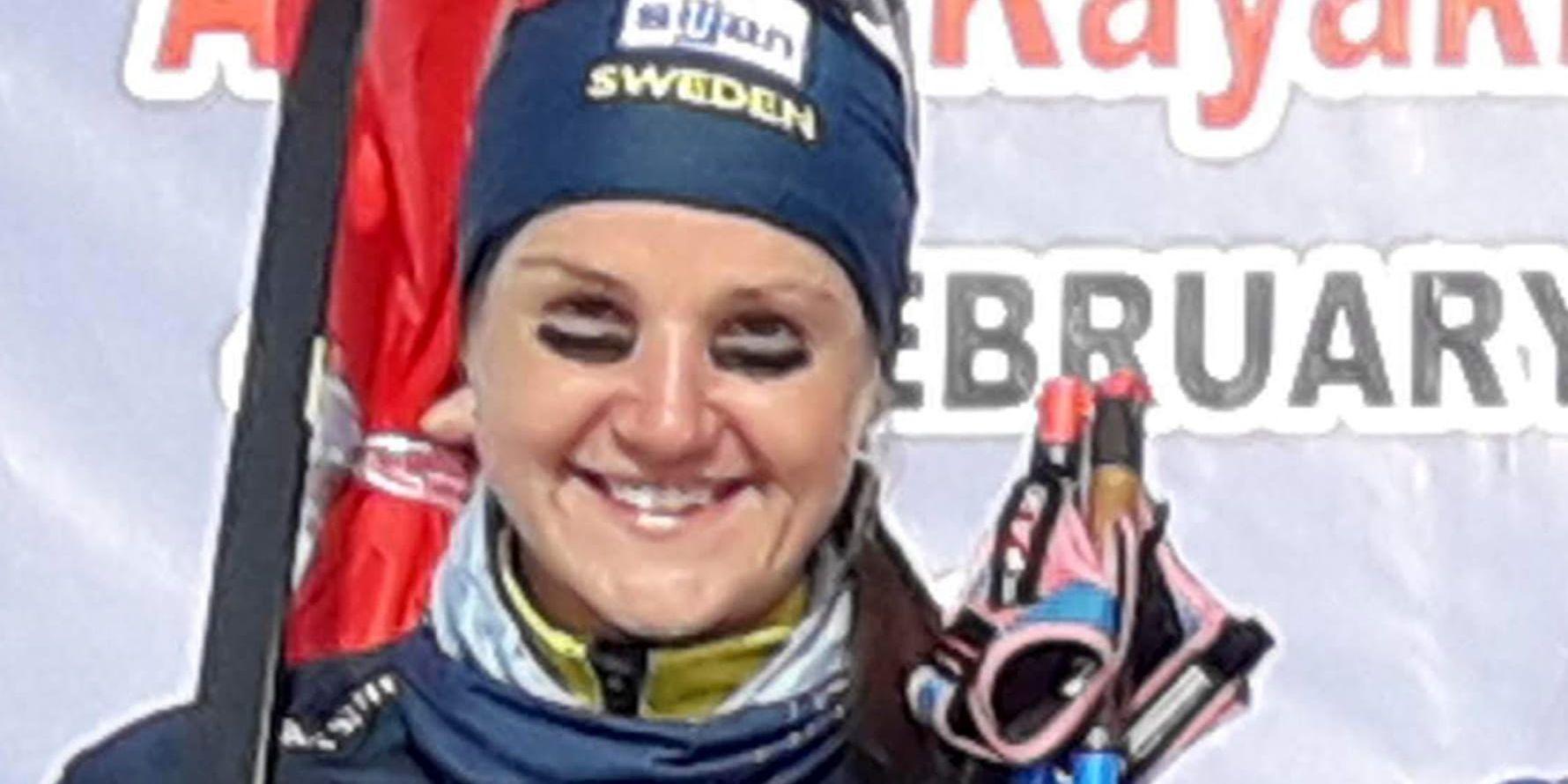 Magdalena Olsson tog sitt första mästerskapsguld individuellt. Arkivbild.