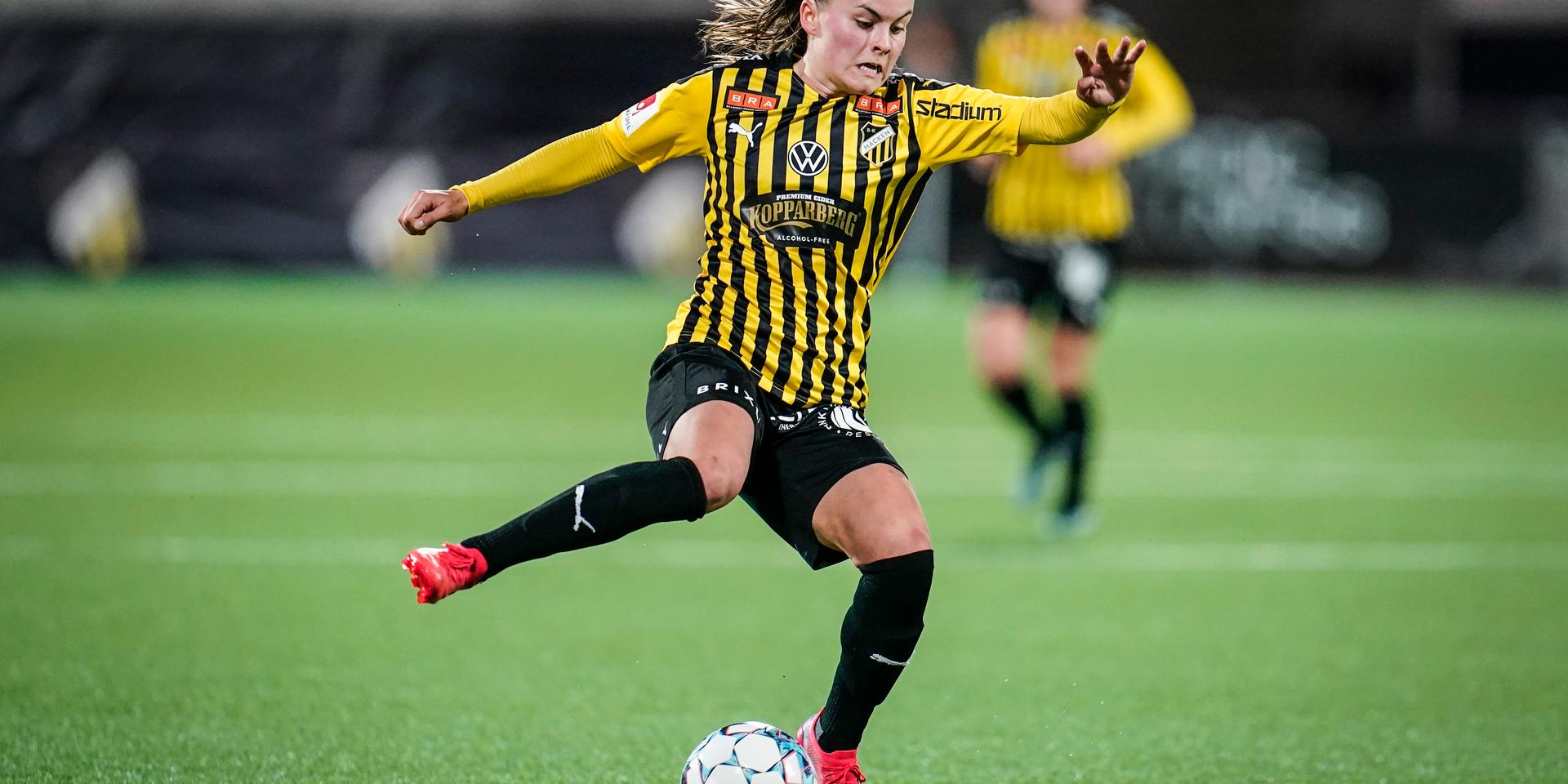 Häckens Hanna Wijk har spelat alla minuter för Sveriges U19-landslag i EM i Tjeckien. Arkivbild.