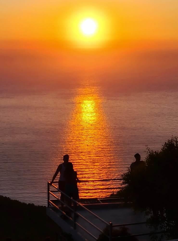 En vacker solnedgång i Lefkas Grekland. Inskickad av Ingemar Dahl. 