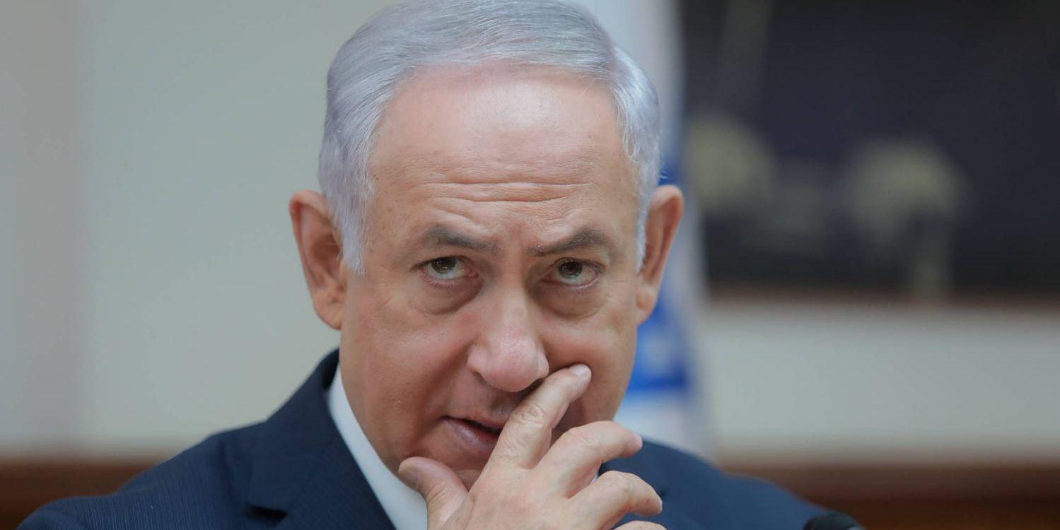 Benjamin Netanyahu. Arkivbild.