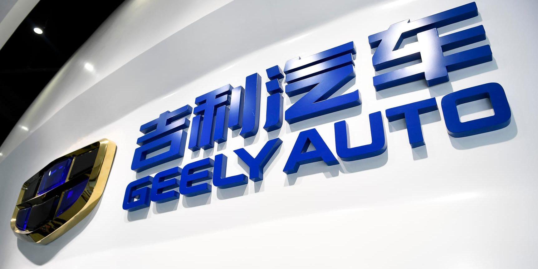 Volvos kinesiska ägare Geely ökade sin vinst och omsättning under 2018. Arkivbild.