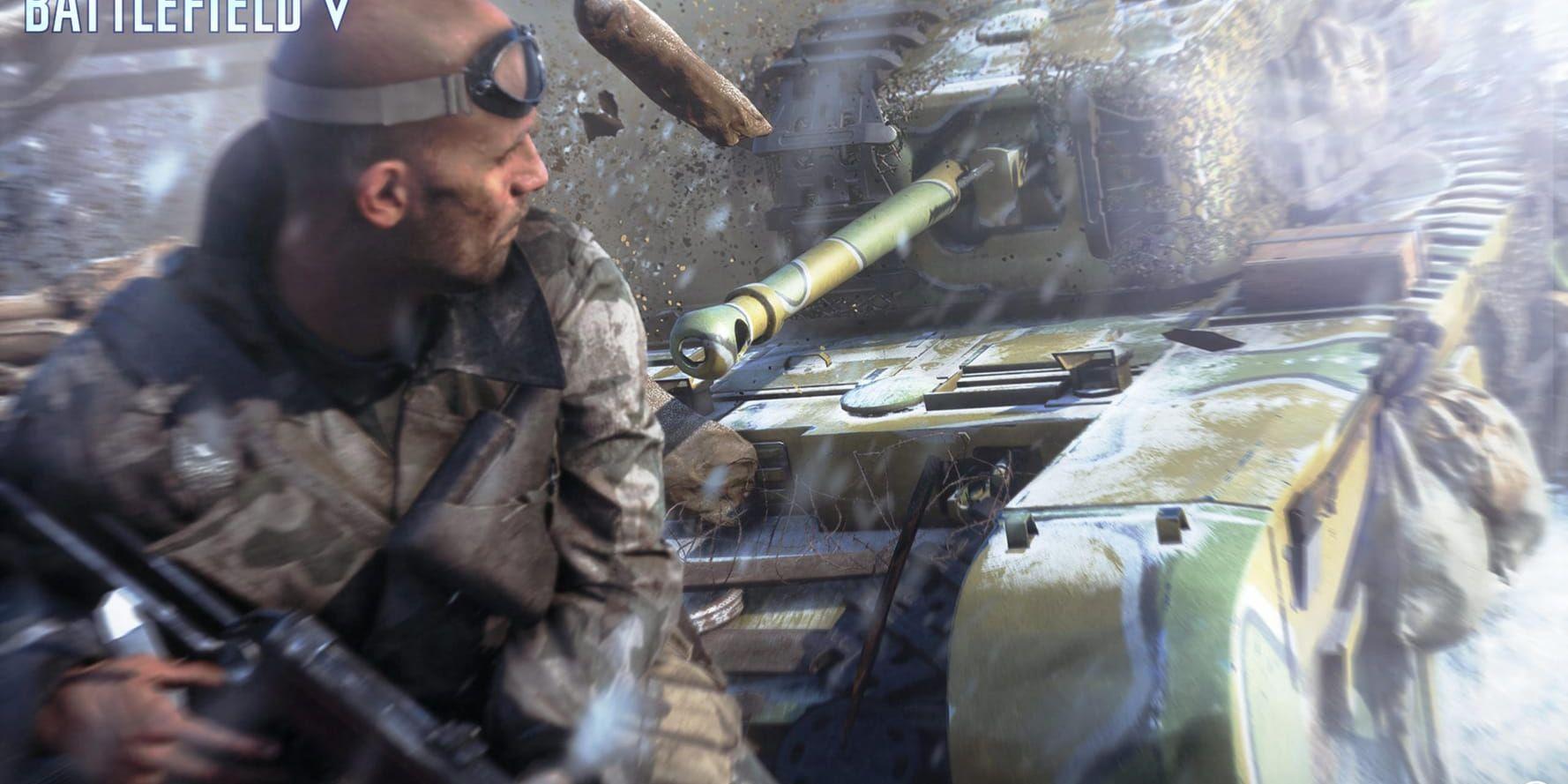 Spelläget firestorm till "Battlefield V" har utvecklats av svenska Dice i samarbete med brittiska Criterion. Pressbild.