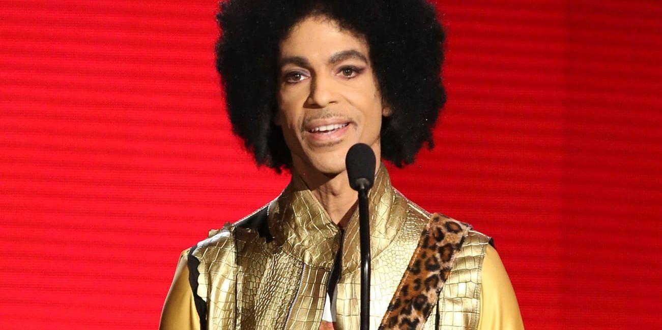 Prince självbiografi "The beautiful ones" släpps till hösten. Arkivbild.