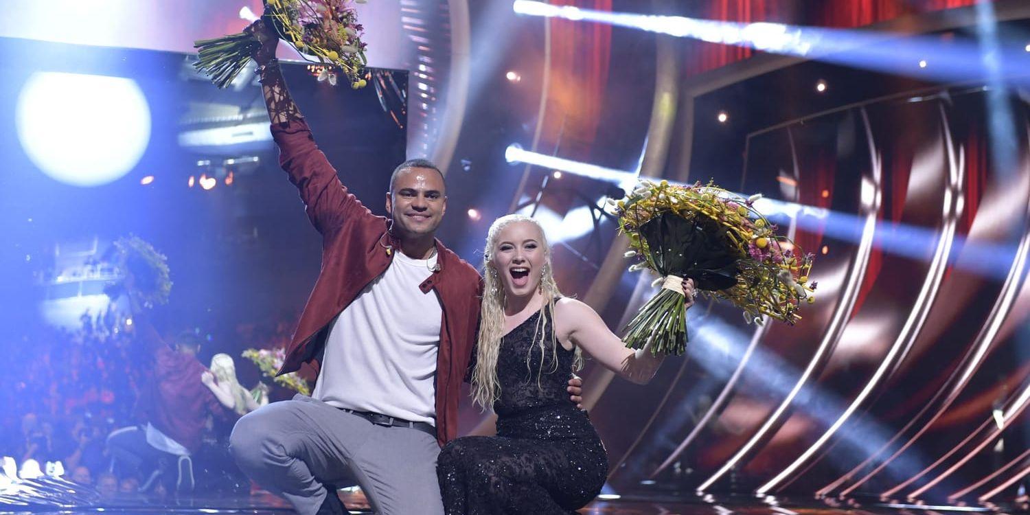 Mohombi och Wiktoria gick vidare direkt till final i Melodifestivalen.
