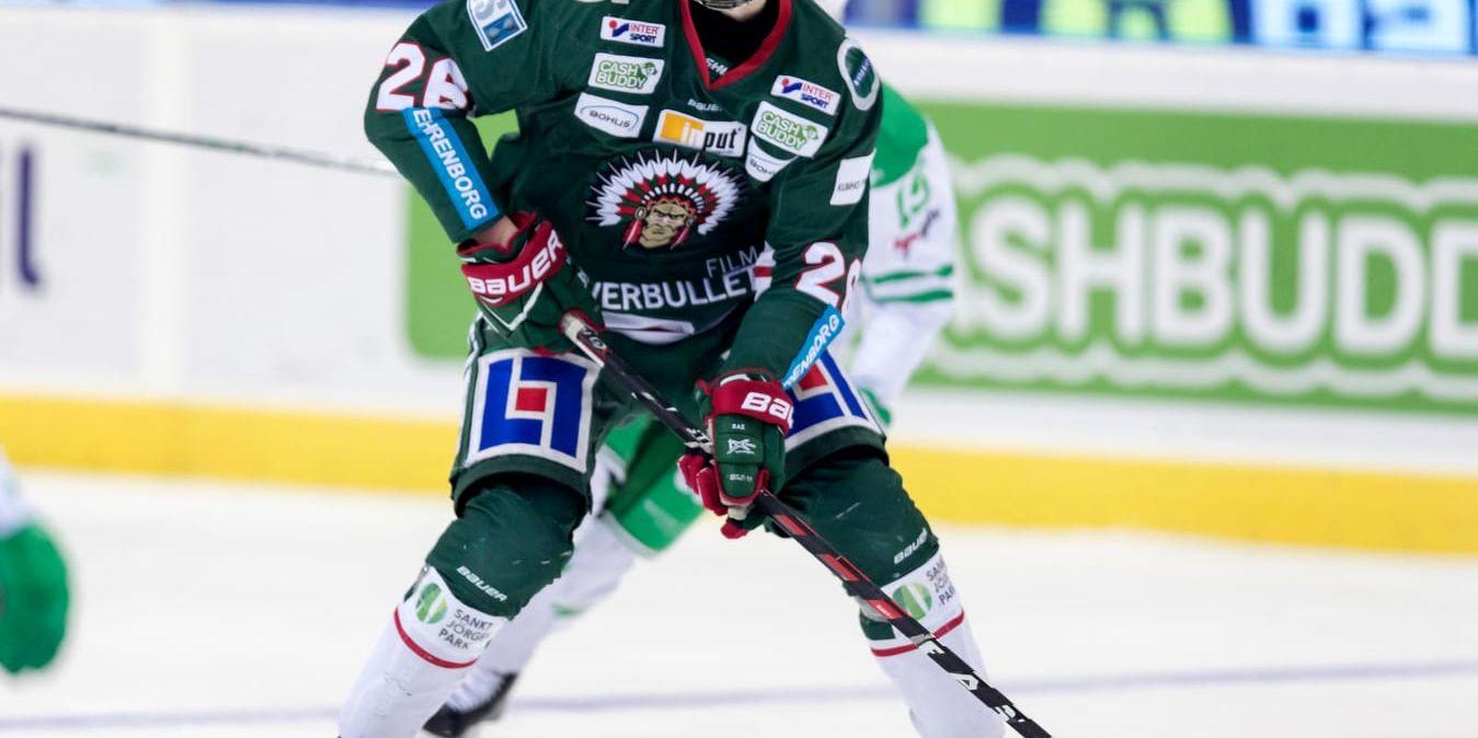Frölundas Rasmus Dahlin är en av JVM-lagets viktigaste spelare. Arkivbild.