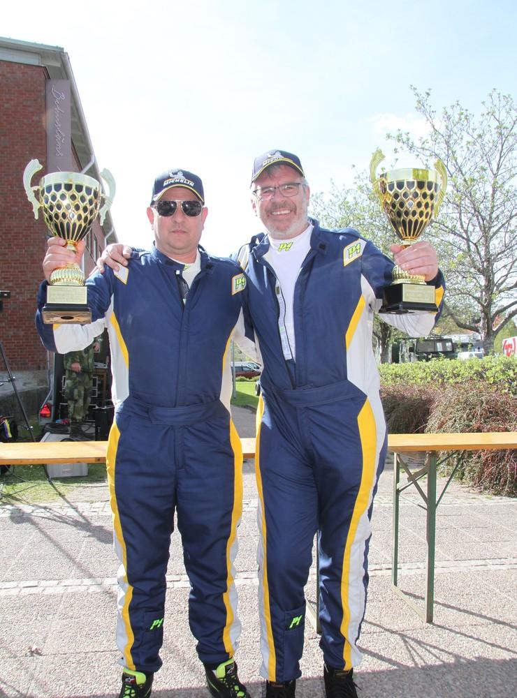 Dan och Joakim Johannesson vann sin klass när Uddevalla city race avgjordes i helgen. 