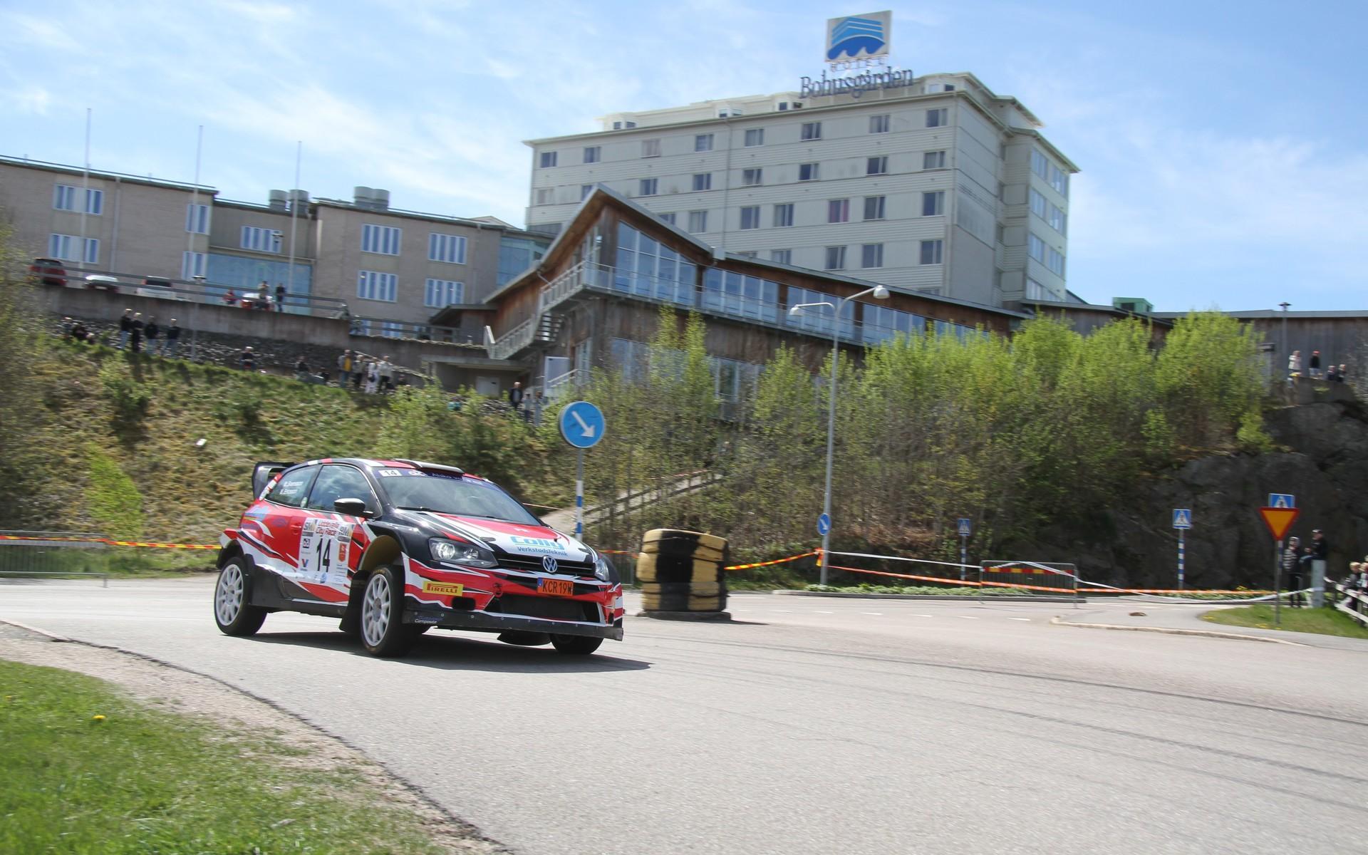 Mikael Ericsson, SMK Trollhättan, körde in på en femteplats i sin VW Polo R6. 