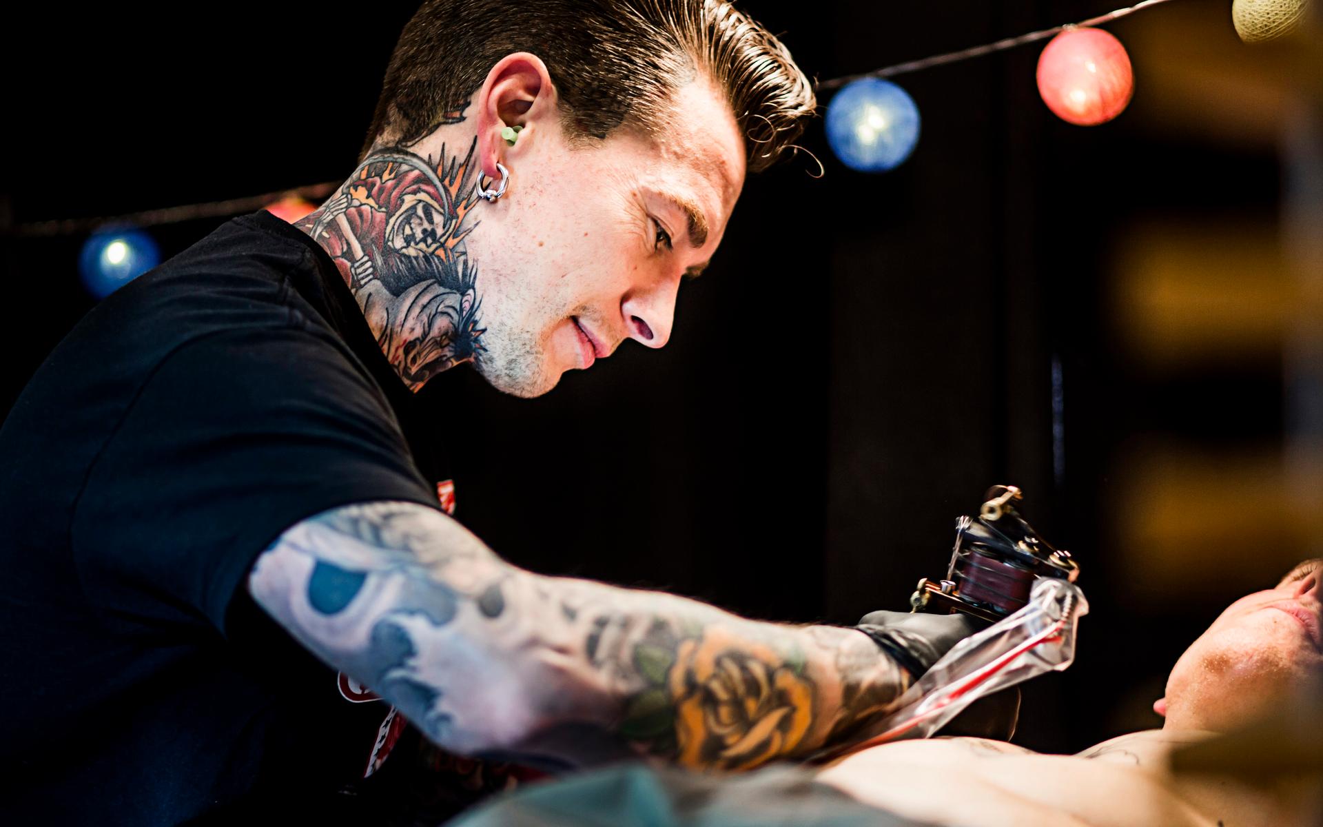 Tatueringsmässa Tattoo MeltdownMattias BorgmanFoto: Sebastian Lamotte