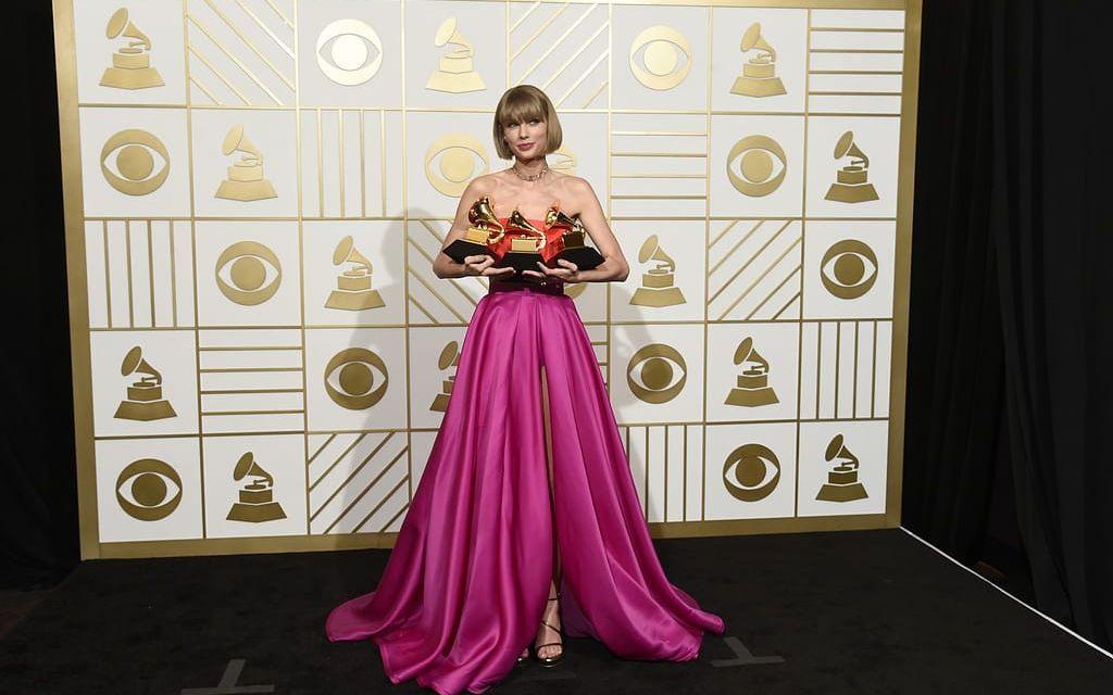 1. Musikern Taylor Swift: 170 miljoner amerikanska dollar. Världsturné, försäljningsrekord och reklamavtal med bland annat Apple gör henne till nummer ett på Forbes lista. Foto: TT.