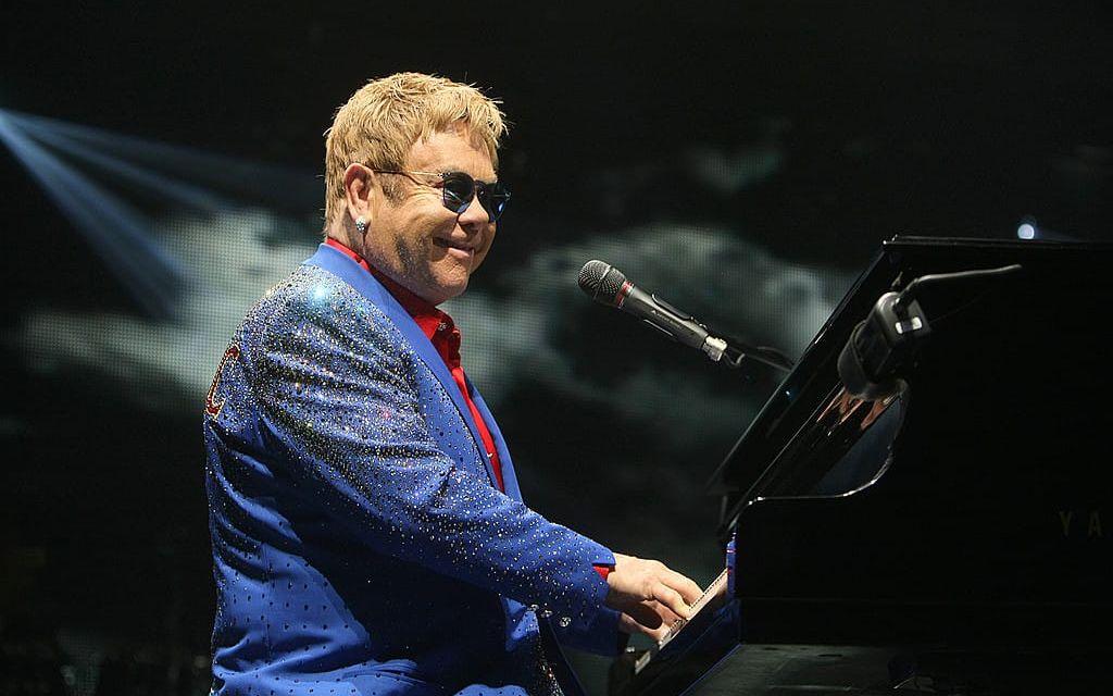 61. Musikern Elton John: 42 miljoner amerikanska dollar. Har tjänat pengar både som låtskrivare och med Las Vegas-shower. Foto: TT.