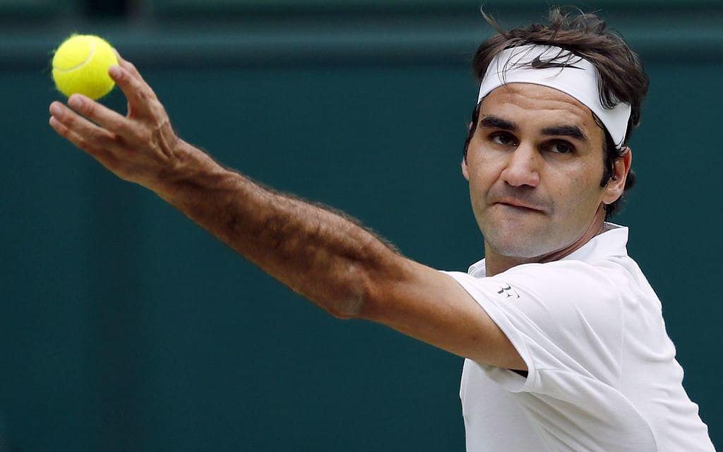 16. Tennisproffset Roger Federer: 68 miljoner amerikanska dollar. Enorma sportsliga prestationer men också reklamavtal med bland annat Rolex. Foto: TT.
