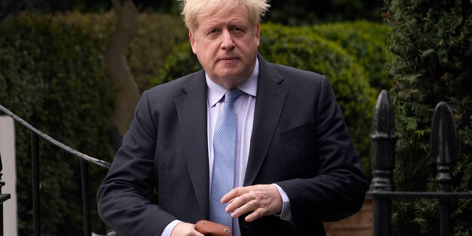 Storbritanniens tidigare premiärminister Boris Johnson. Arkivbild.