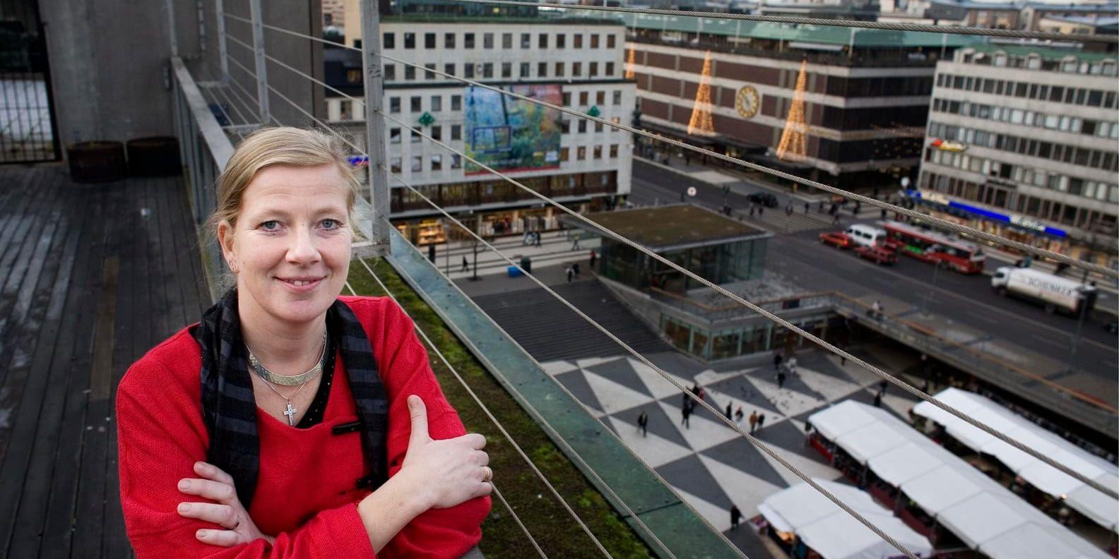 Kristina Axén Olin står på fjärde plats på Moderaternas förslag till valsedel i riksdagsvalet för Stockholms stad. Arkivbild.