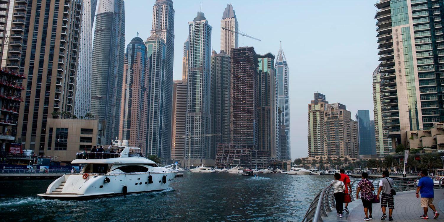 Dubai håller i världsutställningen 2020. Arkivbild.