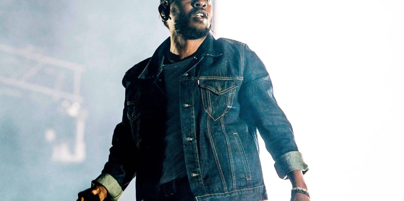 Kendrick Lamar har åtta nomineringar. Arkivbild.