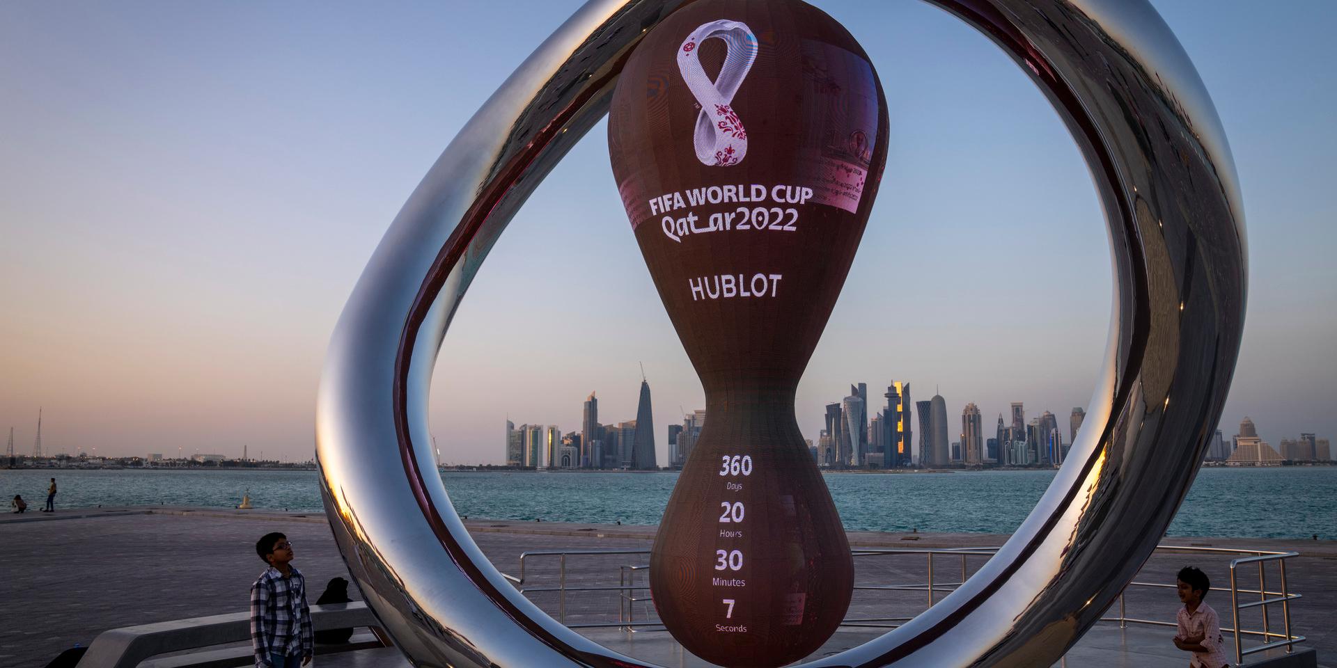Biljetterna till fotbolls-VM i Qatar har nu släppts. Arkivbild.