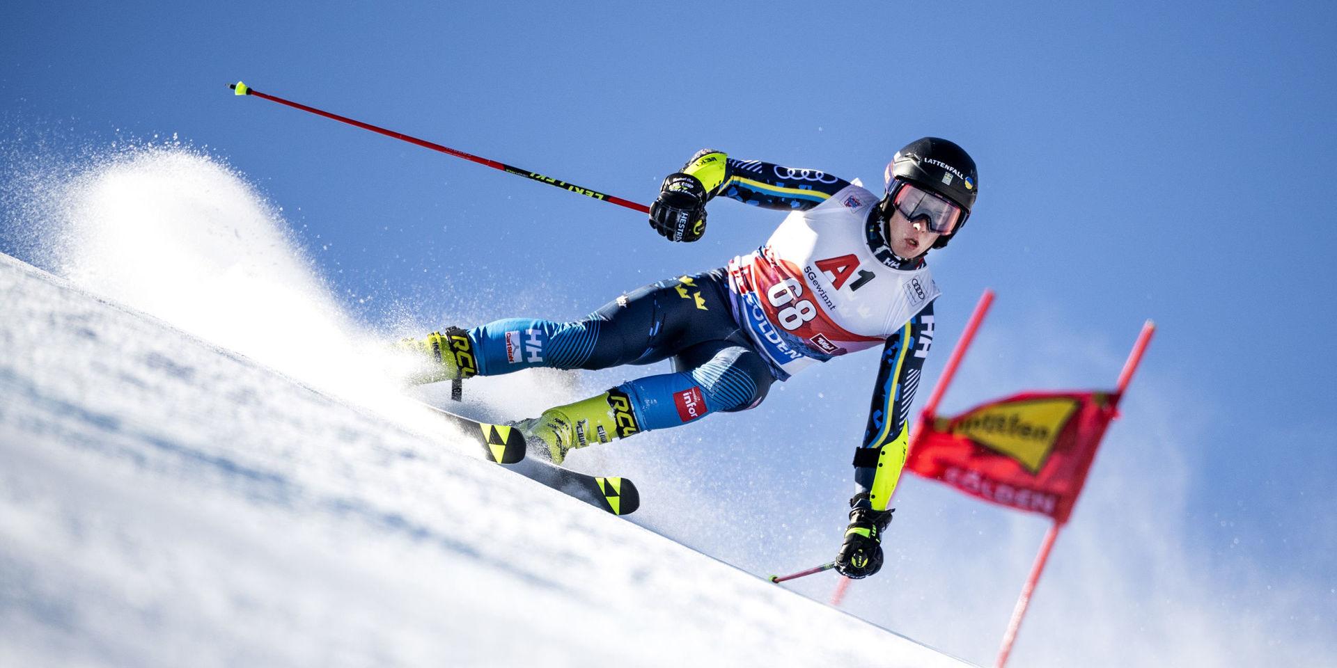 Kristoffer Jakobsen har haft sina största framgångar hittills i slalom. Men 25-åringen hoppas på ett genombrott även i storslalom i vinter. Arkivbild.