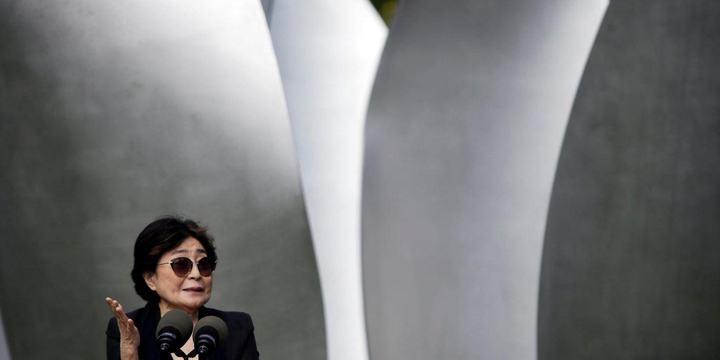John Lennons änka, Yoko Ono. Arkivbild.
