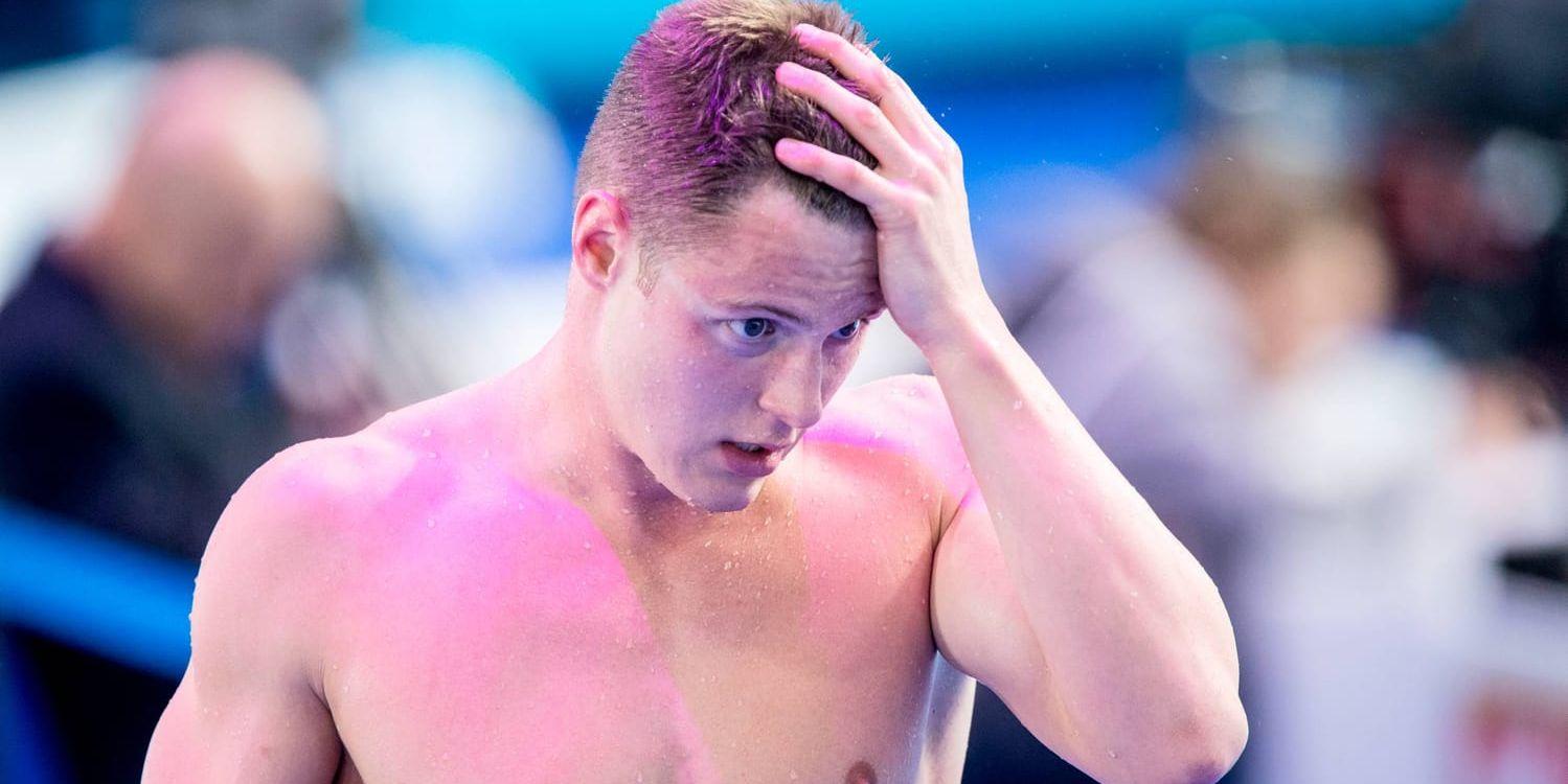 Erik Persson tog sig inte till final på 200 meter bröstsim.