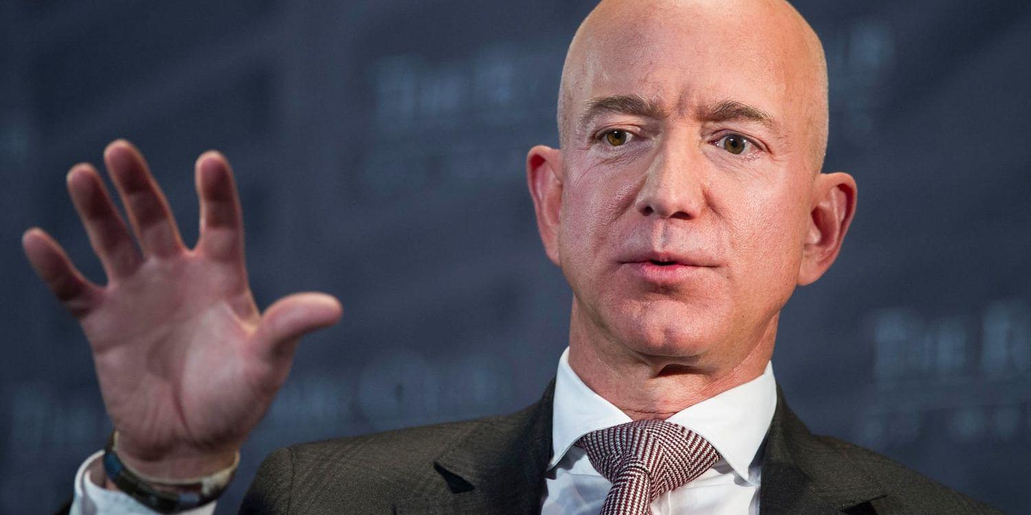 Jeff Bezos har utsatts för utpressningsförsök. Arkivbild.